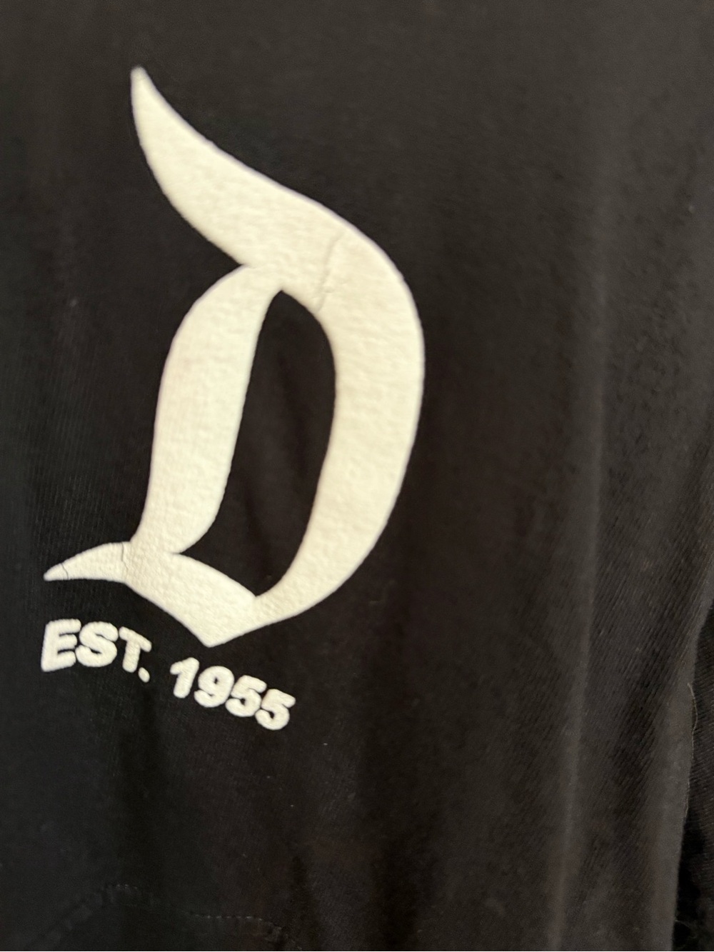 Disney Parks Disneyland Spirit Jersey Black Long Sleeve Size S - Picture 5 of 11